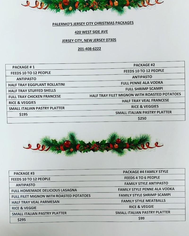 Palermo's Italian Salumeria Deli Menu image 2